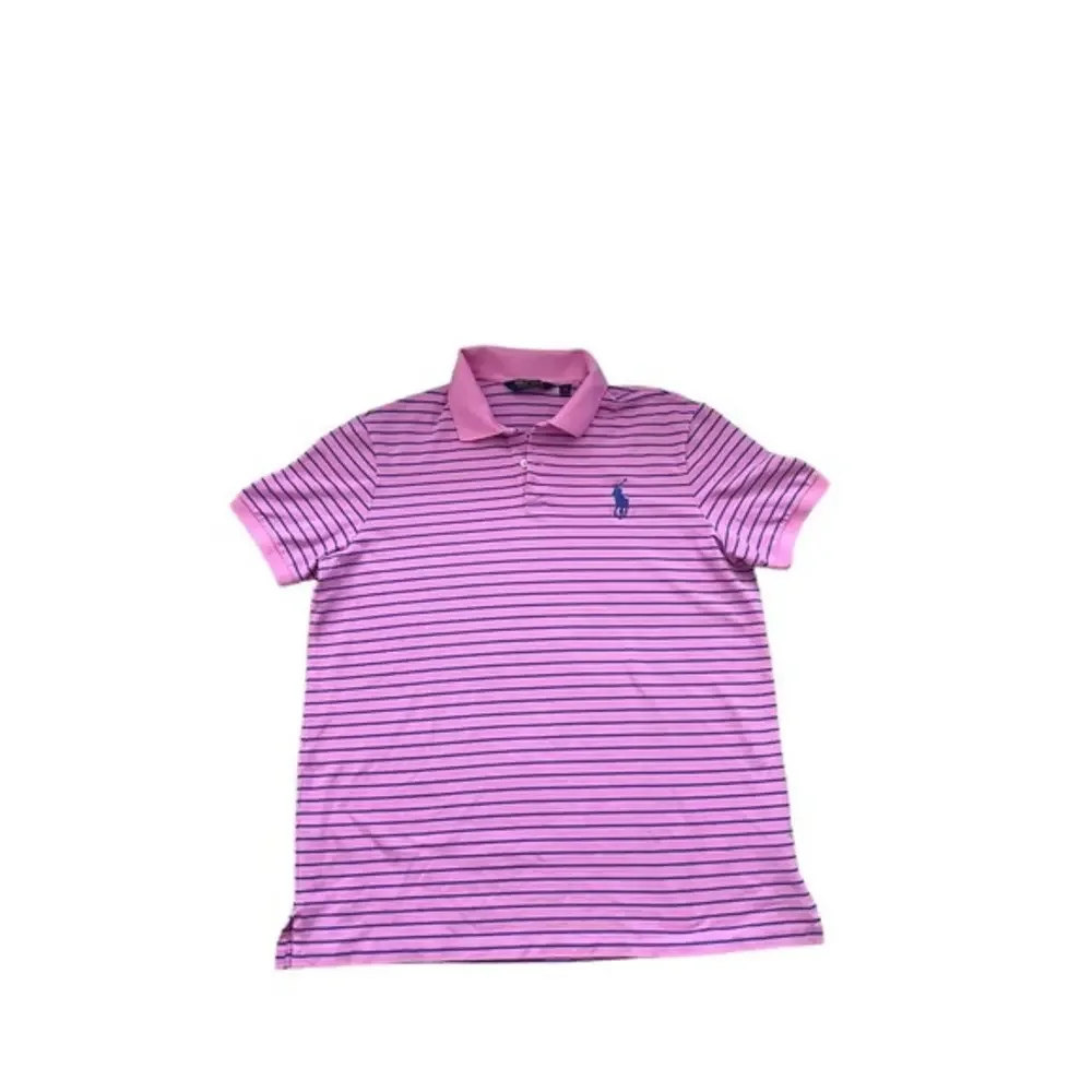 Ralph‎ Lauren Polo Golf Performance Pink Shirt with Large Pony